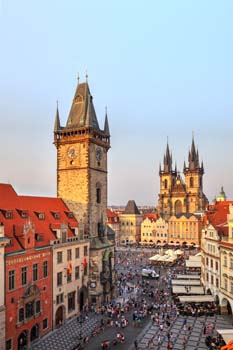 <b>Czech Republic, Prague</b>, The main square of Stare Mesto
