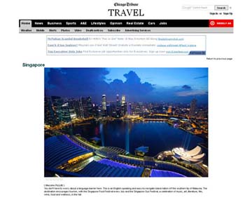 Chicago Tribune Travel - 2012