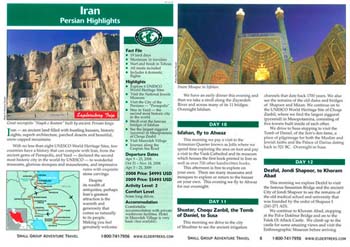 Elder Travel Agency Brochure - 2007