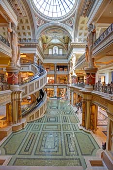 <b>USA, Las Vegas</b>, Interior of the Caesar palace