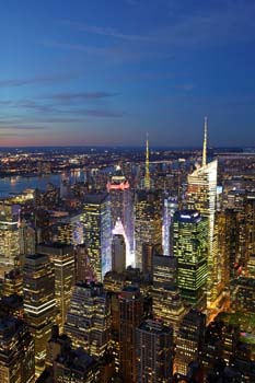 <b>USA, New York City</b>, Cityscape from Empire State Building