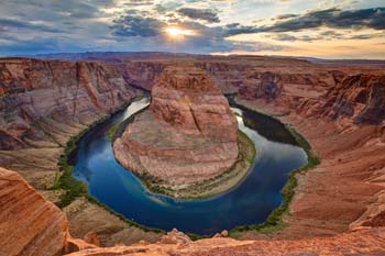 <b>USA, Arizona</b>, Horseshoe bend canyon