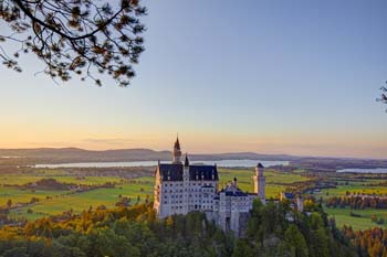 <b>Germany, Neuschwanstein</b>, Neuschwanstein Castle in Bavaria