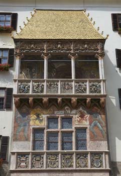 The Golden Roof in the Old Town (Altstadt)