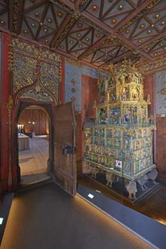 Interior of the historic Hohensalzburg Fortress