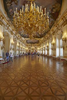 Interior of the Schönbrunn Palace