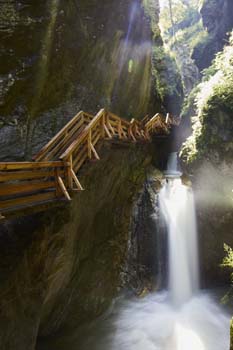 The Sigmund Thun Gorge in Kaprun