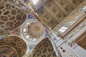 The interior of Saint Peter's Cathedral, Mantua - Lombardy - Mantua