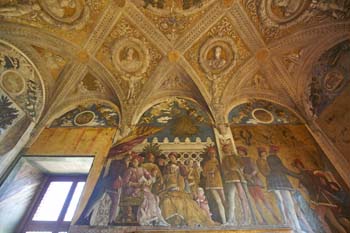 The frescoes of the bridal chamber by Andrea Mantegna, Ducal Palace - Mantua - Mantua