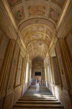 Enea staircase in the new court of the Ducal Palace - Mantua - Mantua
