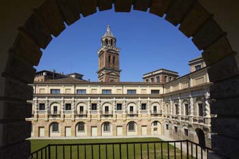Internal court of the Ducal Palace - Mantua - Mantua