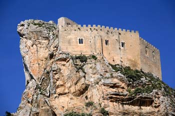Castle of Mussumeli, or Chiaramonte castle - Sicily - Sicily