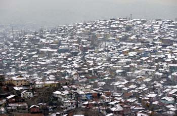 The density populated area of Altindag
