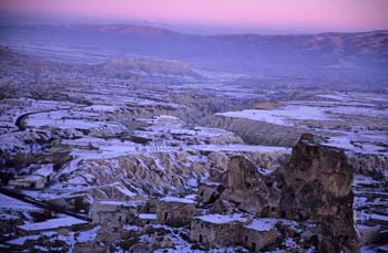 Cappadocia by sunset